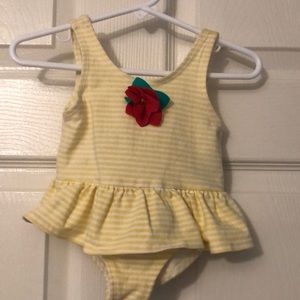 Toddler girls one piece bathing suit